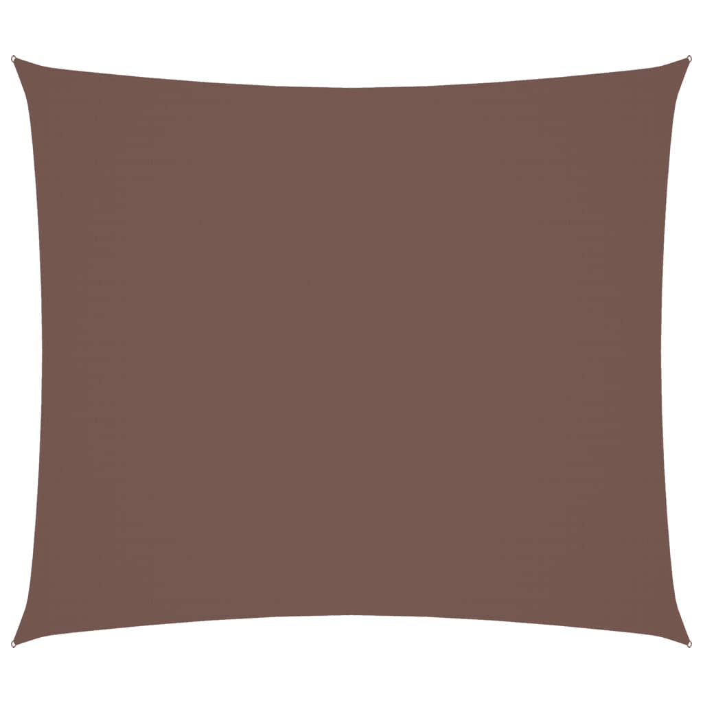 vidaXL Sunshade Sail Oxford Fabric Rectangular 2x2.5 m Brown