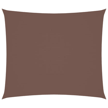 vidaXL Sunshade Sail Oxford Fabric Rectangular 2x2.5 m Brown