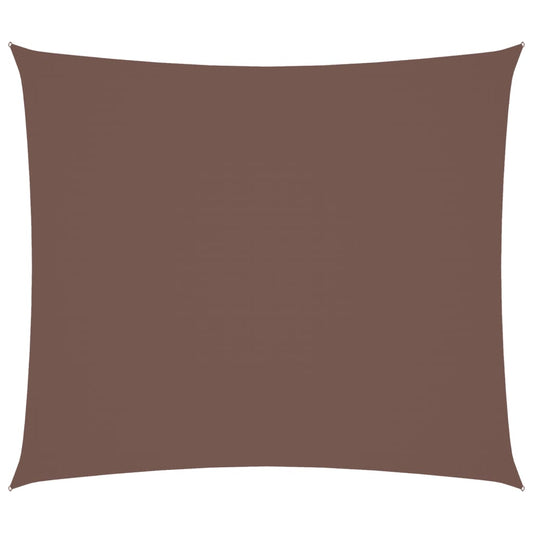 vidaXL Sunshade Sail Oxford Fabric Rectangular 2x2.5 m Brown