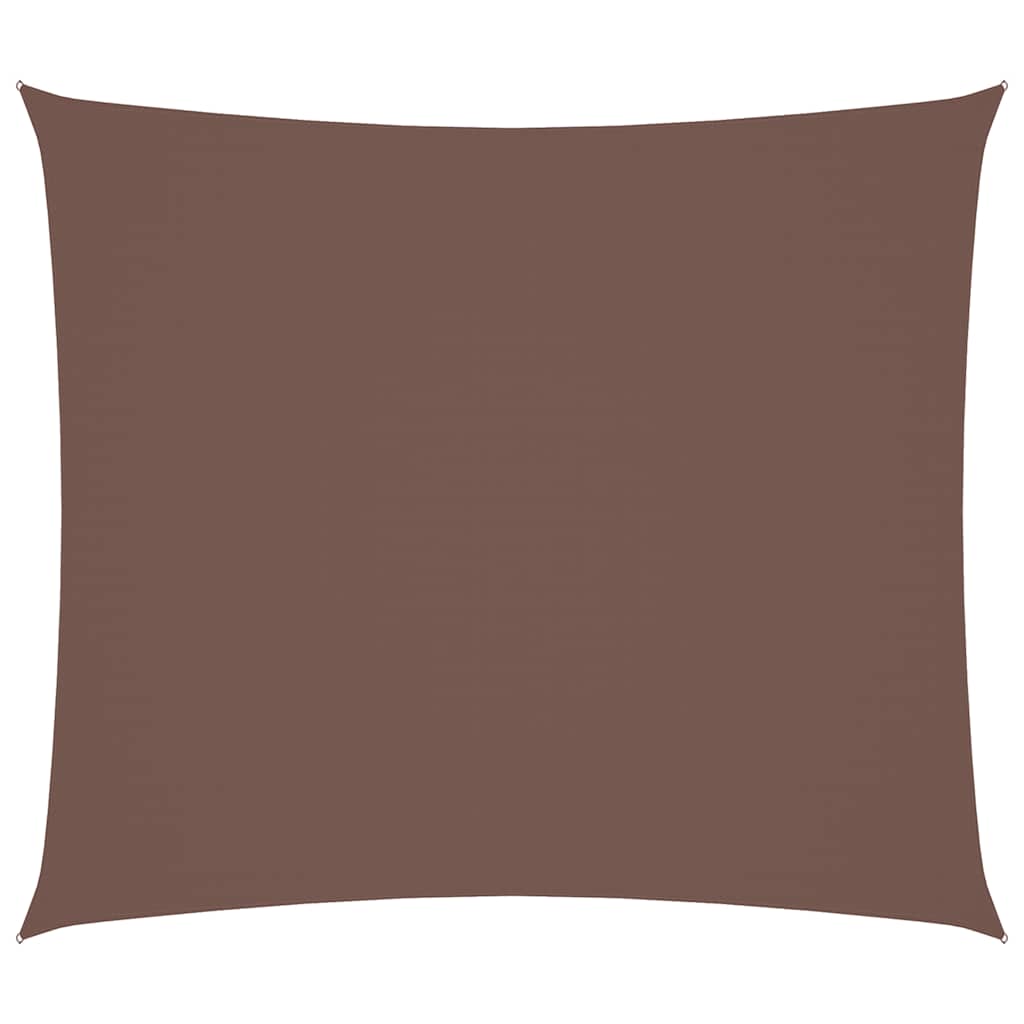 vidaXL Sunshade Sail Oxford Fabric Rectangular 2x2.5 m Brown