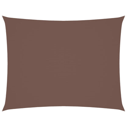 vidaXL Sunshade Sail Oxford Fabric Rectangular 2x3 m Brown