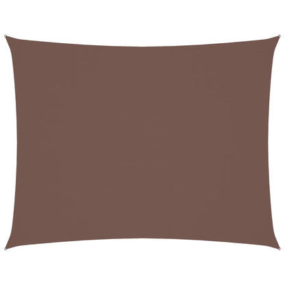 vidaXL Sunshade Sail Oxford Fabric Rectangular 2x3.5 m Brown