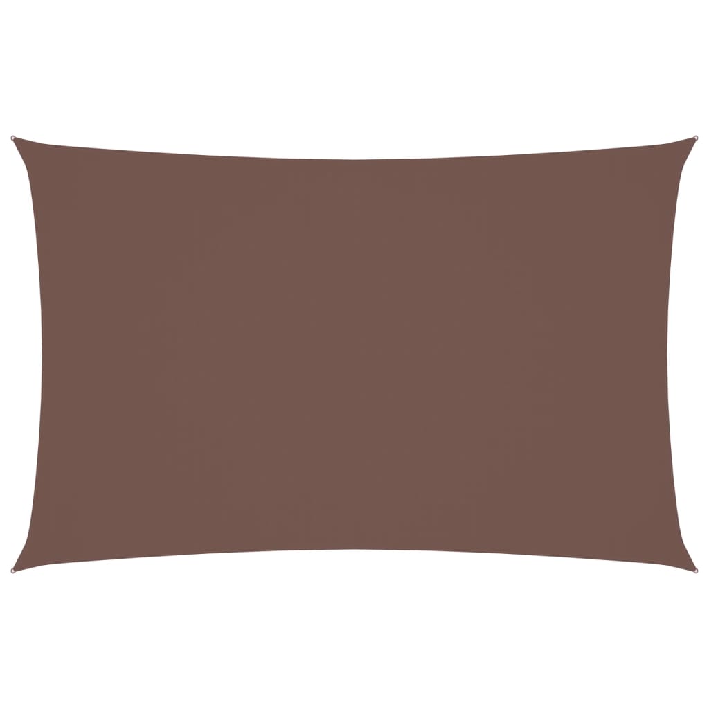 vidaXL Sunshade Sail Oxford Fabric Rectangular 2x4.5 m Brown
