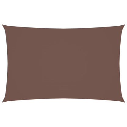 vidaXL Sunshade Sail Oxford Fabric Rectangular 2x5 m Brown
