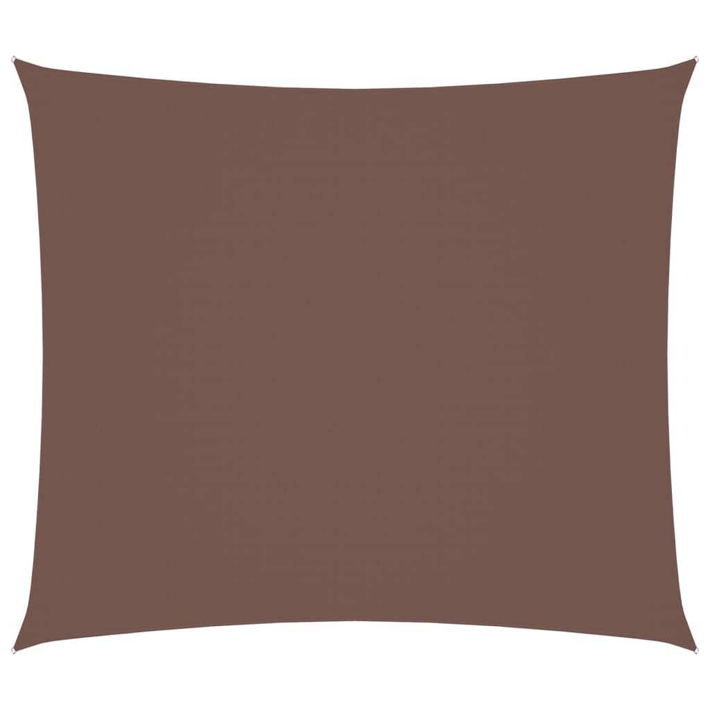 vidaXL Sunshade Sail Oxford Fabric Rectangular 2.5x3 m Brown