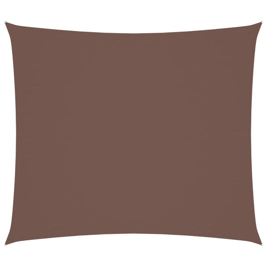 vidaXL Sunshade Sail Oxford Fabric Rectangular 2.5x3 m Brown