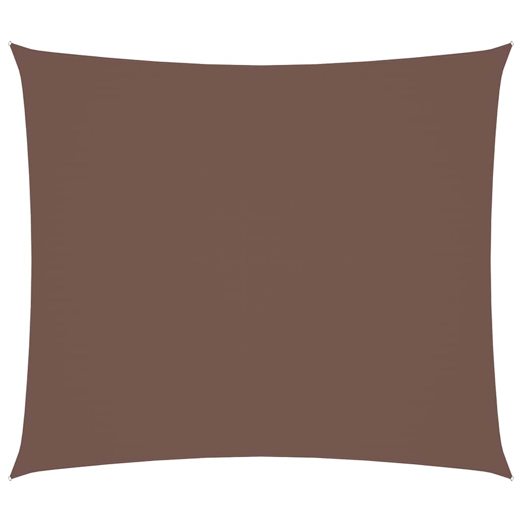 vidaXL Sunshade Sail Oxford Fabric Rectangular 2.5x3 m Brown