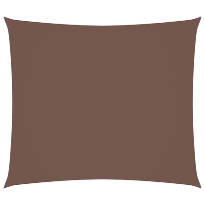 vidaXL Sunshade Sail Oxford Fabric Rectangular 2.5x3 m Brown
