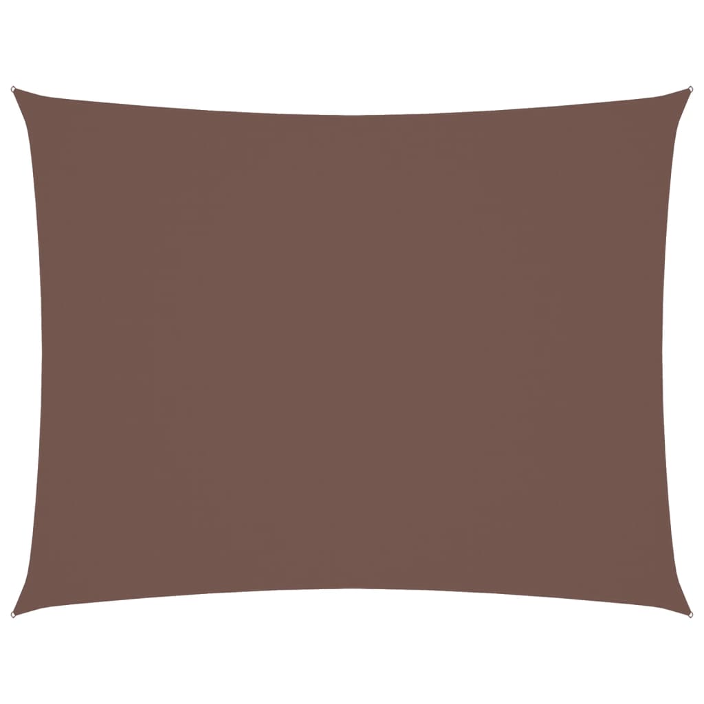 vidaXL Sunshade Sail Oxford Fabric Rectangular 2.5x3.5 m Brown