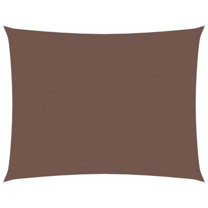 vidaXL Sunshade Sail Oxford Fabric Rectangular 2.5x3.5 m Brown