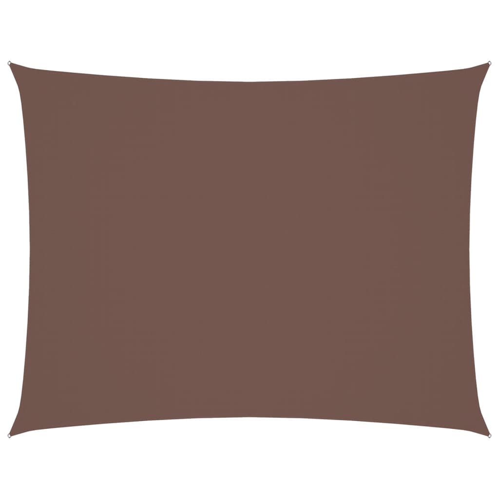 vidaXL Sunshade Sail Oxford Fabric Rectangular 2.5x4 m Brown