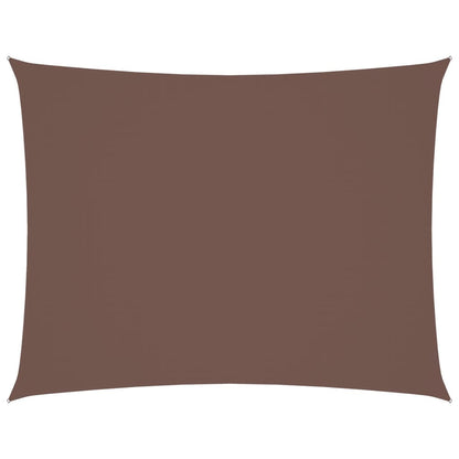 vidaXL Sunshade Sail Oxford Fabric Rectangular 2.5x4 m Brown