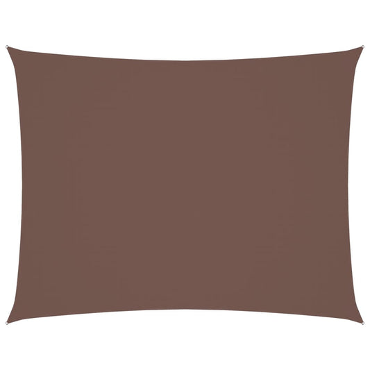 vidaXL Sunshade Sail Oxford Fabric Rectangular 2.5x4 m Brown