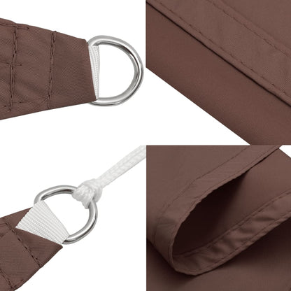 vidaXL Sunshade Sail Oxford Fabric Rectangular 2.5x4 m Brown