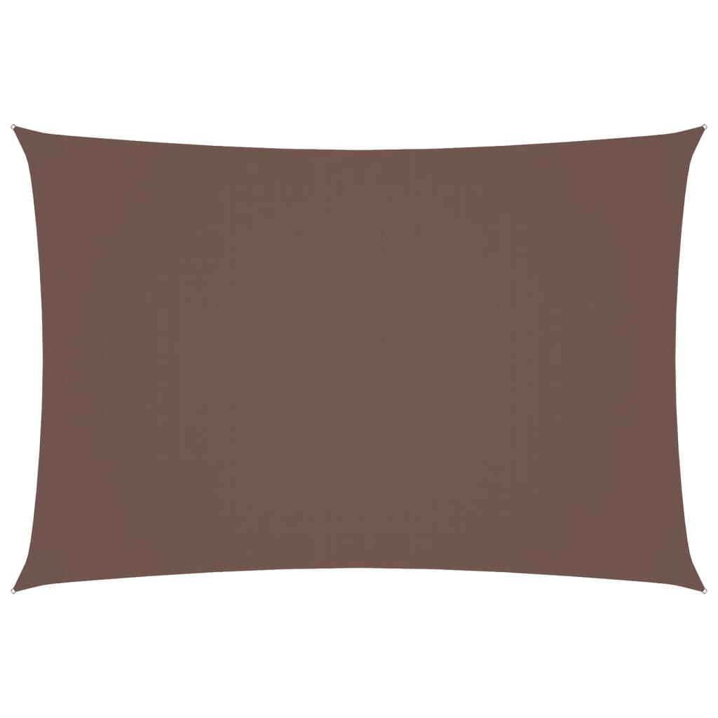 vidaXL Sunshade Sail Oxford Fabric Rectangular 2.5x4.5 m Brown