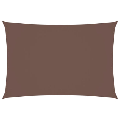 vidaXL Sunshade Sail Oxford Fabric Rectangular 2.5x4.5 m Brown