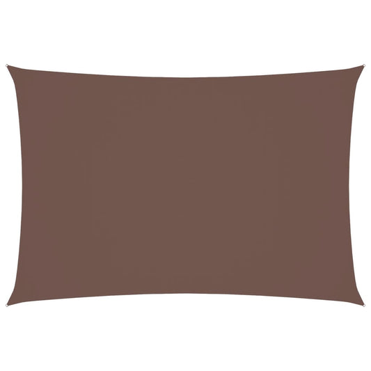 vidaXL Sunshade Sail Oxford Fabric Rectangular 2.5x4.5 m Brown