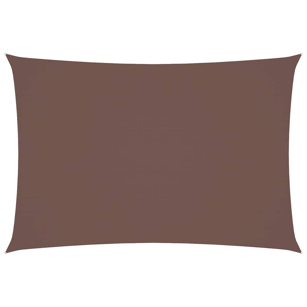 vidaXL Sunshade Sail Oxford Fabric Rectangular 2.5x4.5 m Brown