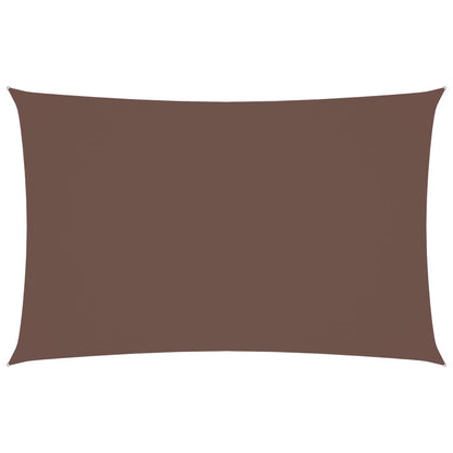 vidaXL Sunshade Sail Oxford Fabric Rectangular 2.5x5 m Brown