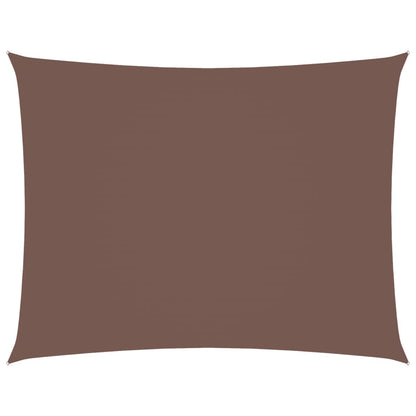 vidaXL Sunshade Sail Oxford Fabric Rectangular 3x4.5 m Brown