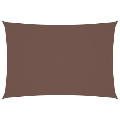 vidaXL Sunshade Sail Oxford Fabric Rectangular 3x5 m Brown