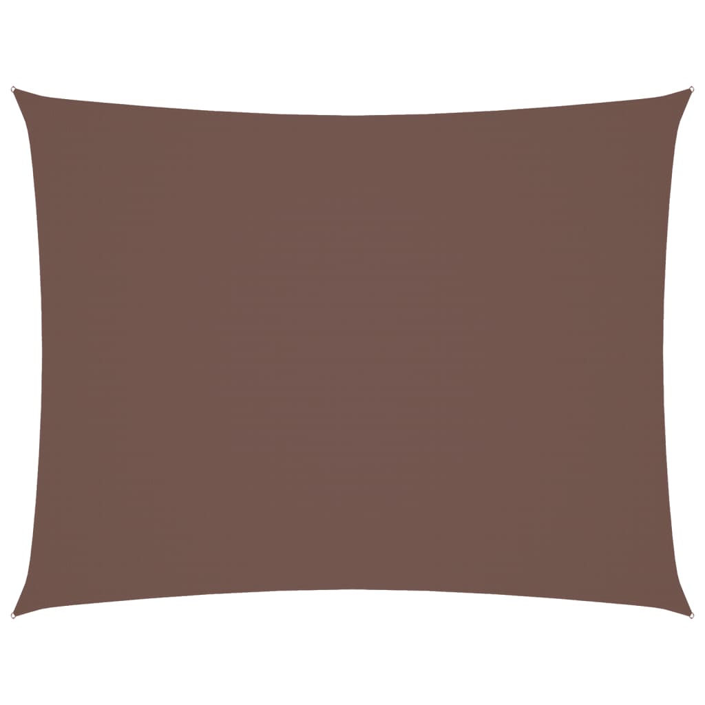 vidaXL Sunshade Sail Oxford Fabric Rectangular 3x6 m Brown