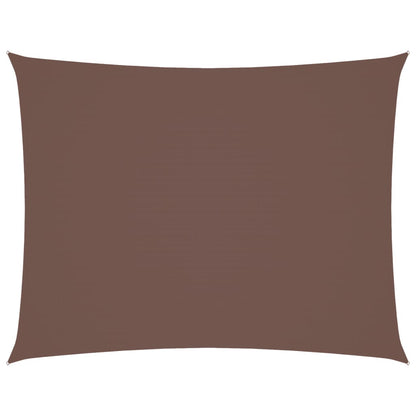 vidaXL Sunshade Sail Oxford Fabric Rectangular 3x6 m Brown
