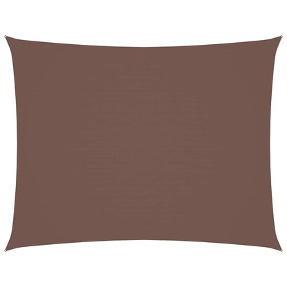 vidaXL Sunshade Sail Oxford Fabric Rectangular 4x6 m Brown
