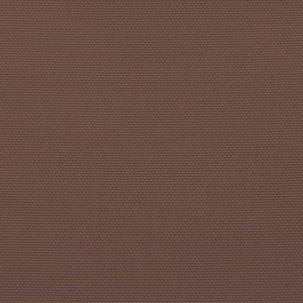 vidaXL Sunshade Sail Oxford Fabric Triangular 4x4x4 m Brown