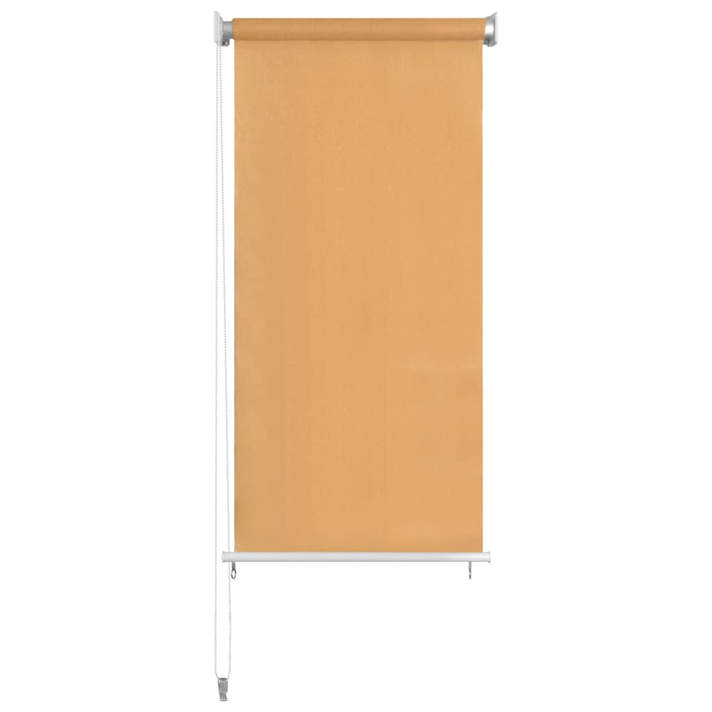 vidaXL Outdoor Roller Blind 65(W)x140(H) cm Beige