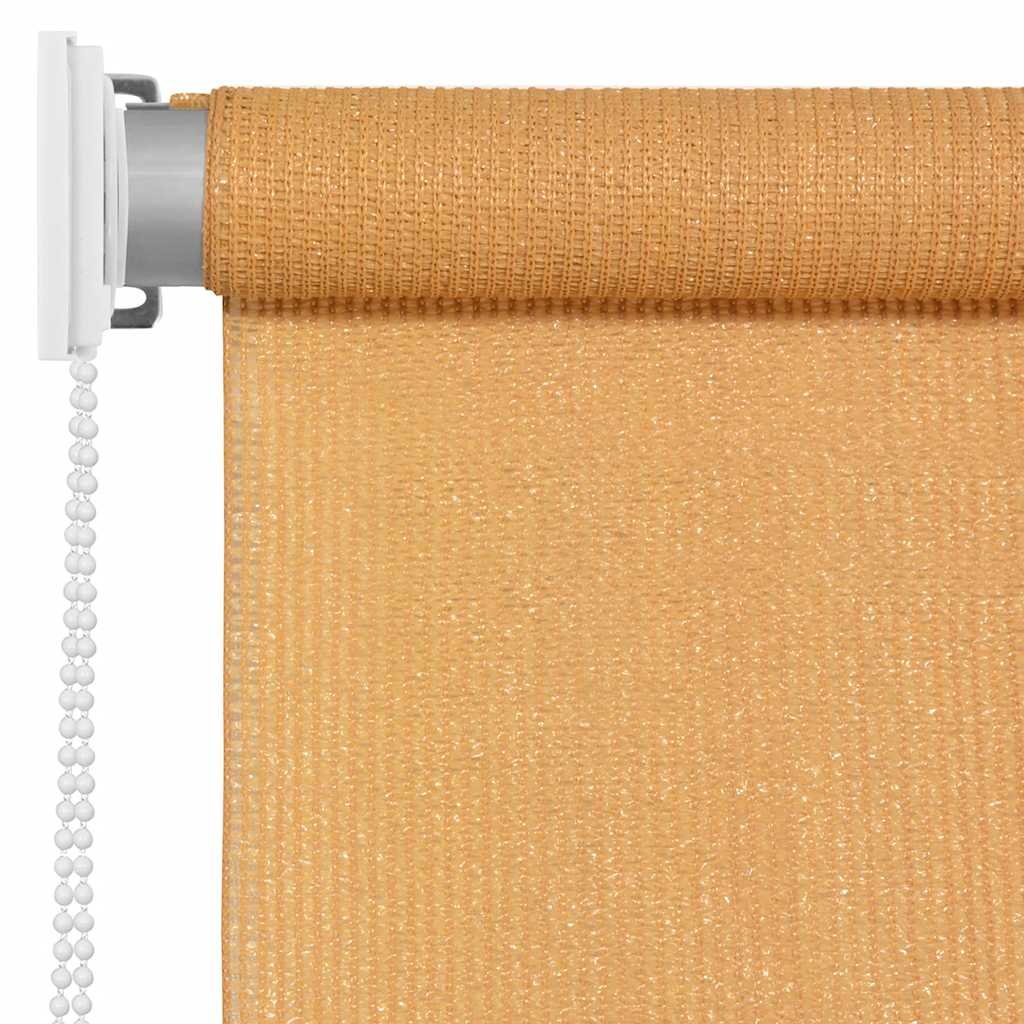 vidaXL Outdoor Roller Blind 65(W)x140(H) cm Beige