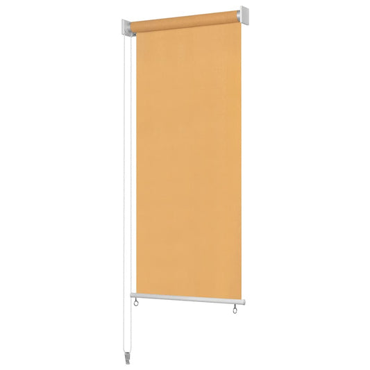 vidaXL Outdoor Roller Blind 65(W)x230(H) cm Beige