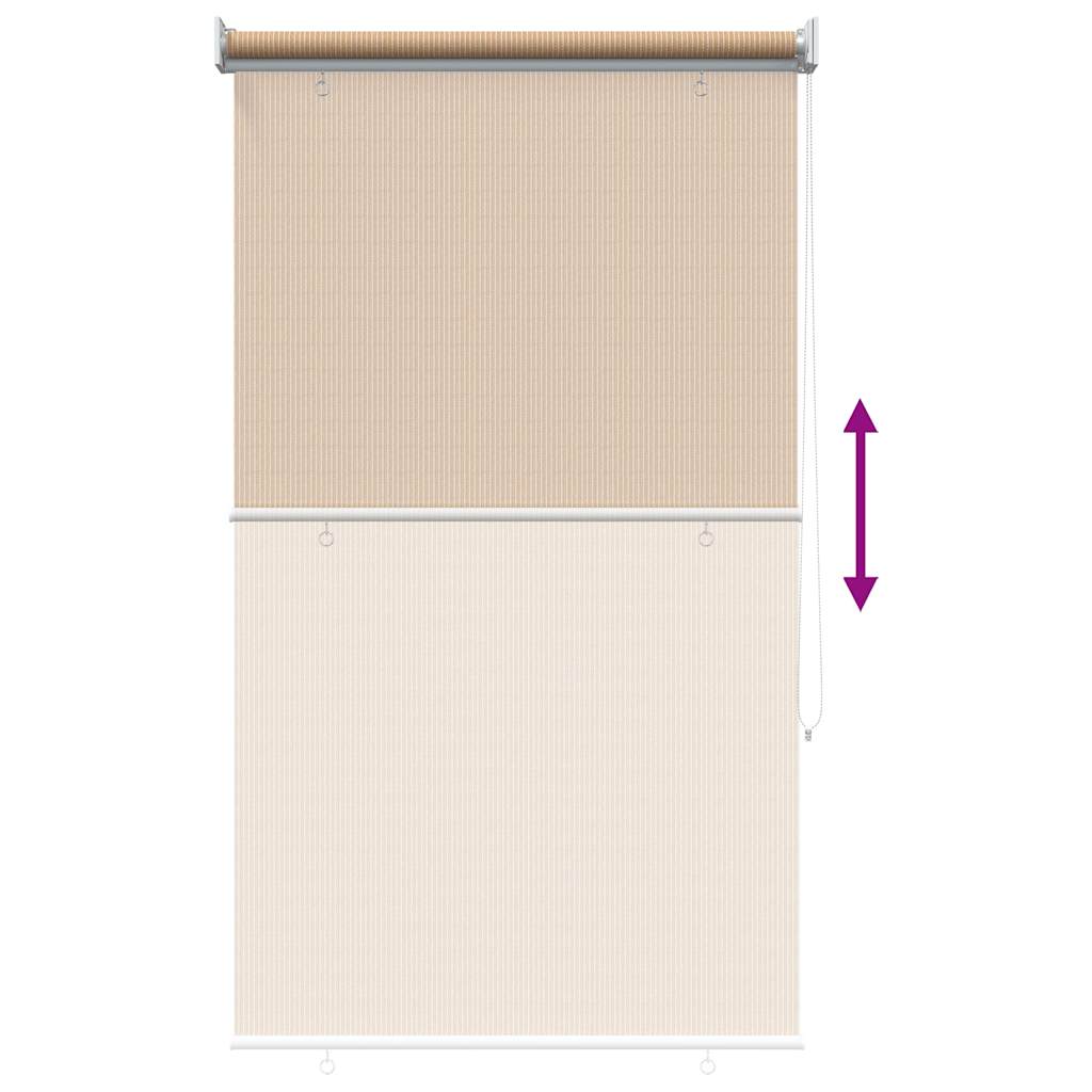 vidaXL Outdoor Roller Blind 65(W)x230(H) cm Beige