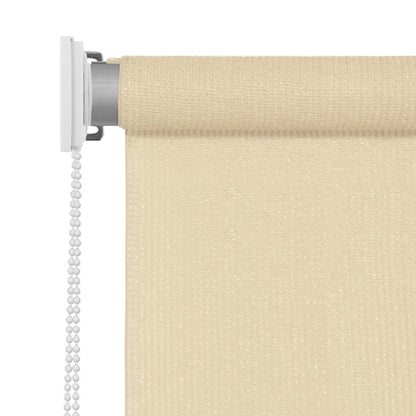 vidaXL Outdoor Roller Blind Cream 85(W)x140(H) cm HDPE