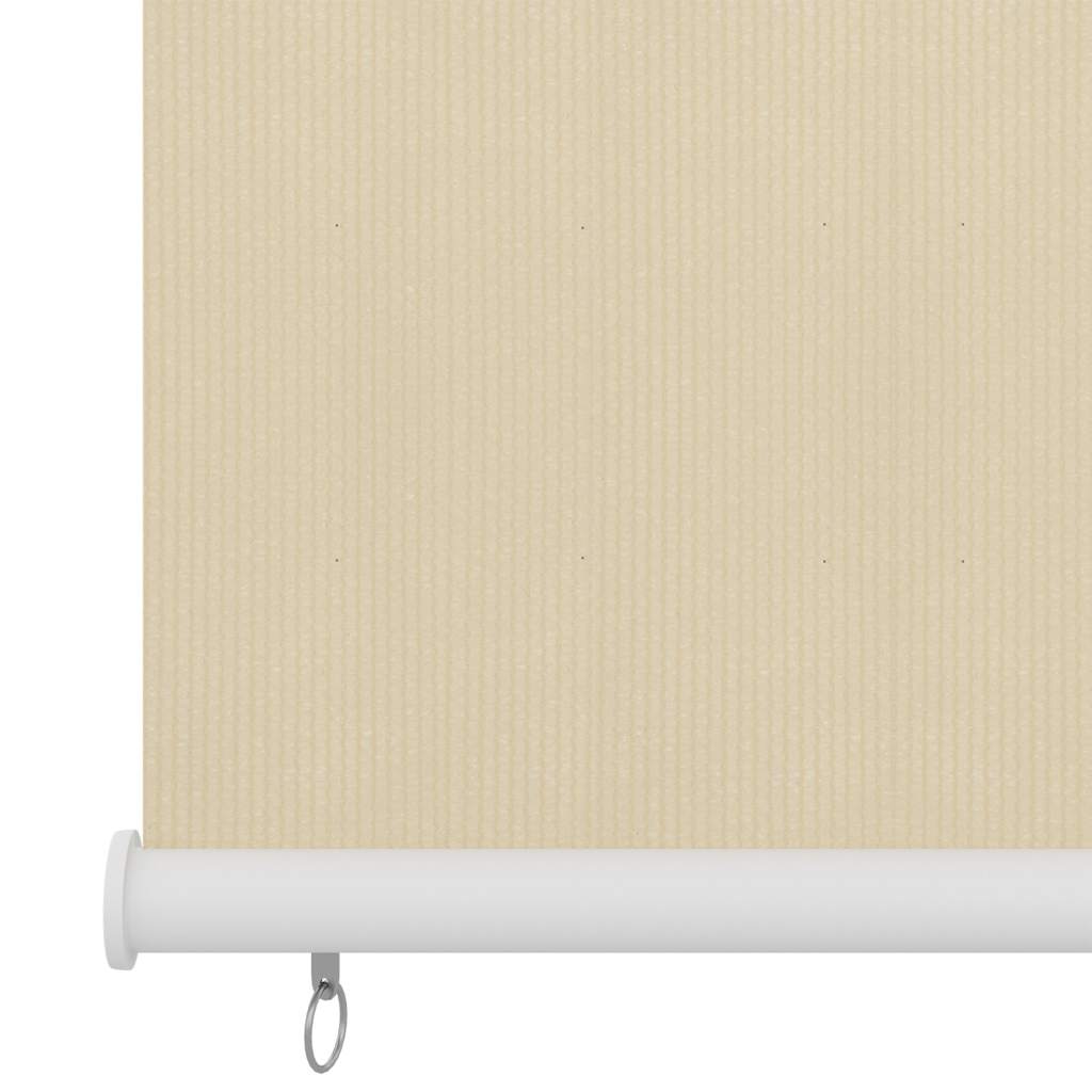 vidaXL Outdoor Roller Blind Cream 65(W)x230(H) cm HDPE
