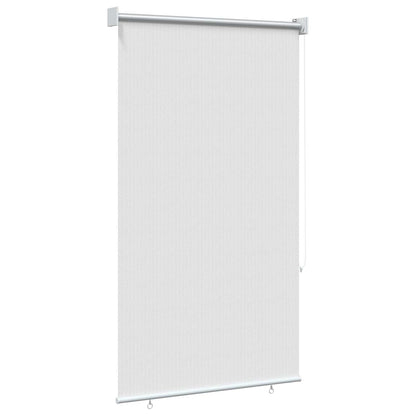 vidaXL Outdoor Roller Blind White 65(W)x230(H) cm HDPE