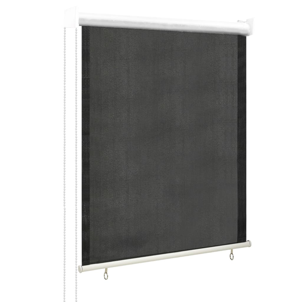 vidaXL Outdoor Roller Blind 85(W)x140(H) cm Anthracite