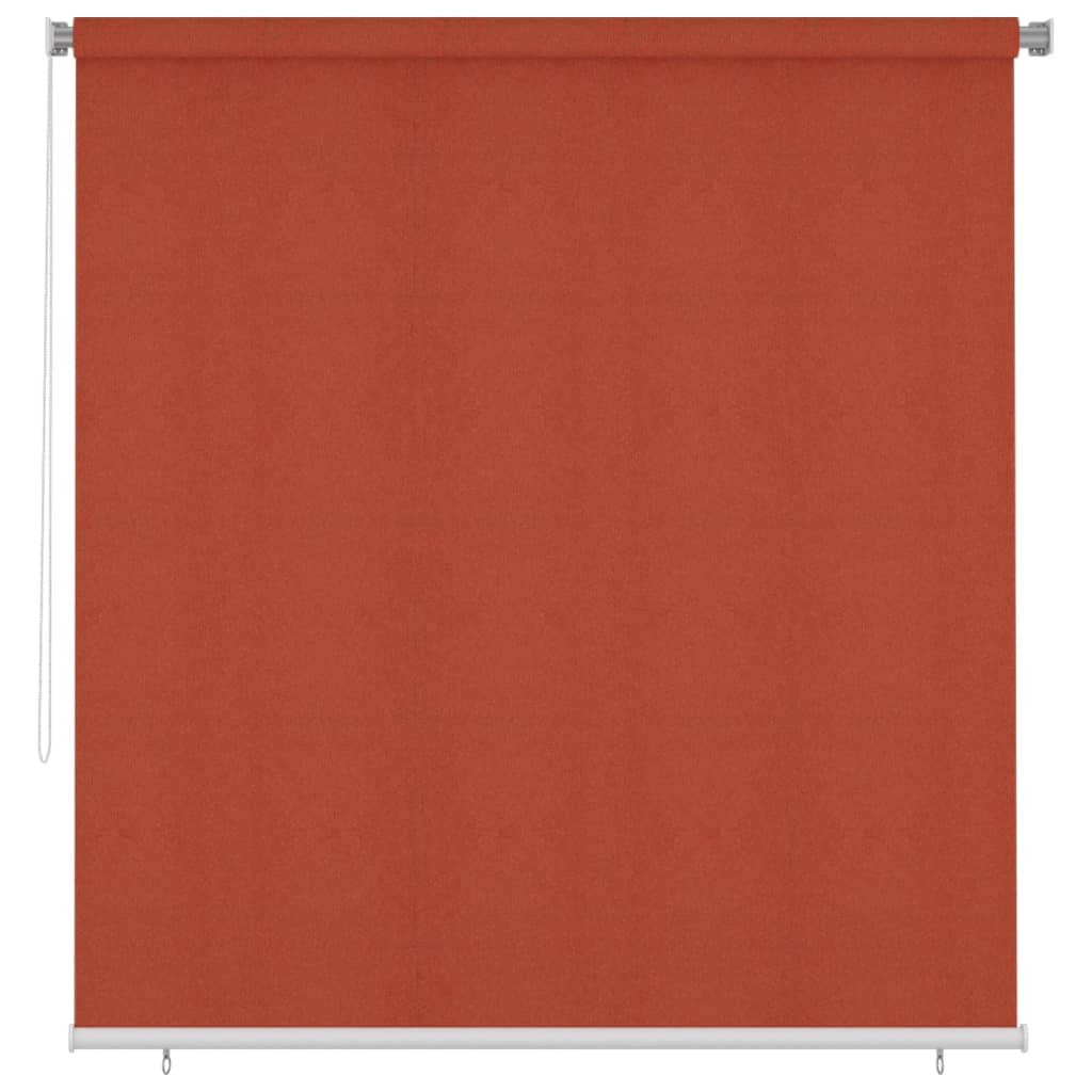 vidaXL Outdoor Roller Blind 220x230 cm Terracotta HDPE