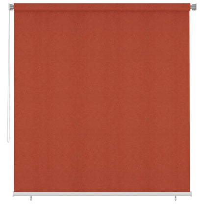 vidaXL Outdoor Roller Blind 220x230 cm Terracotta HDPE