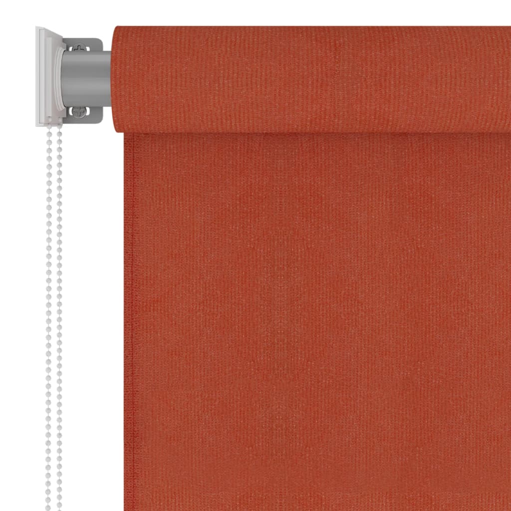 vidaXL Outdoor Roller Blind 220x230 cm Terracotta HDPE