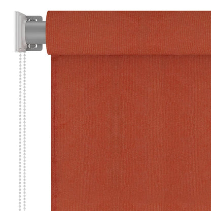vidaXL Outdoor Roller Blind 220x230 cm Terracotta HDPE