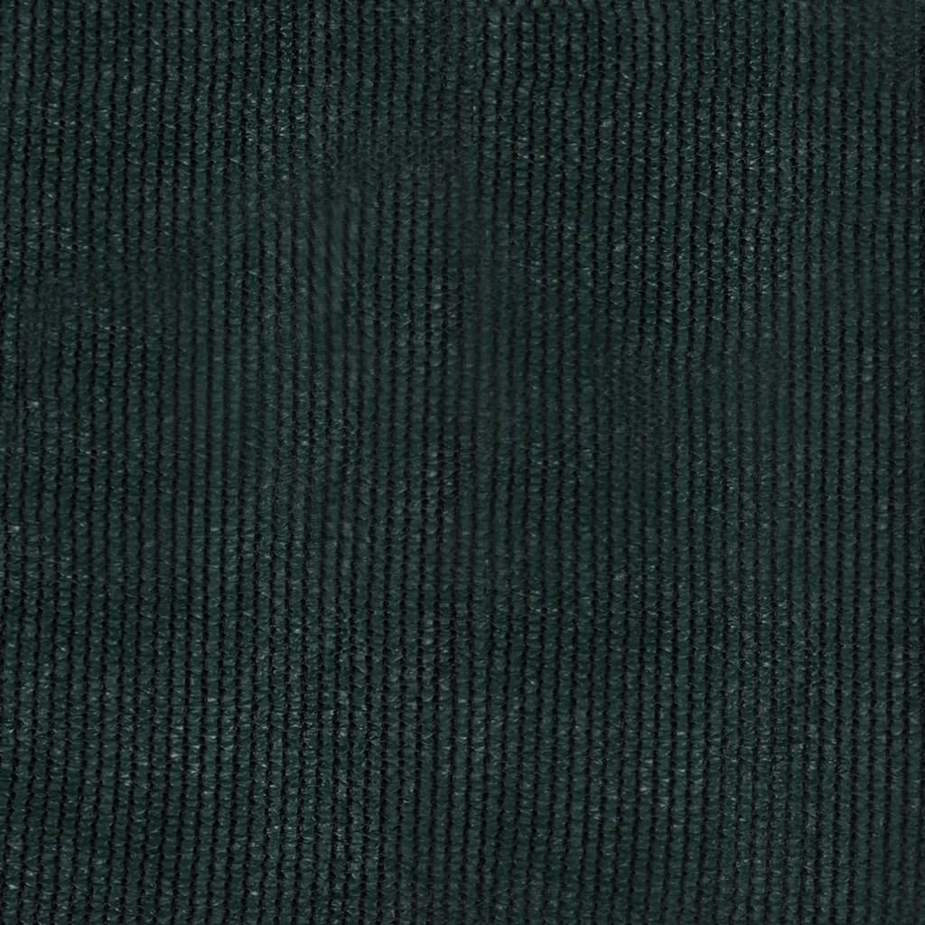 vidaXL Outdoor Roller Blind 120x140 cm Dark Green HDPE