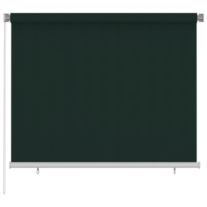 vidaXL Outdoor Roller Blind 180x140 cm Dark Green HDPE