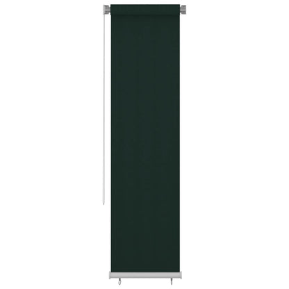 vidaXL Outdoor Roller Blind 60x230 cm Dark Green HDPE