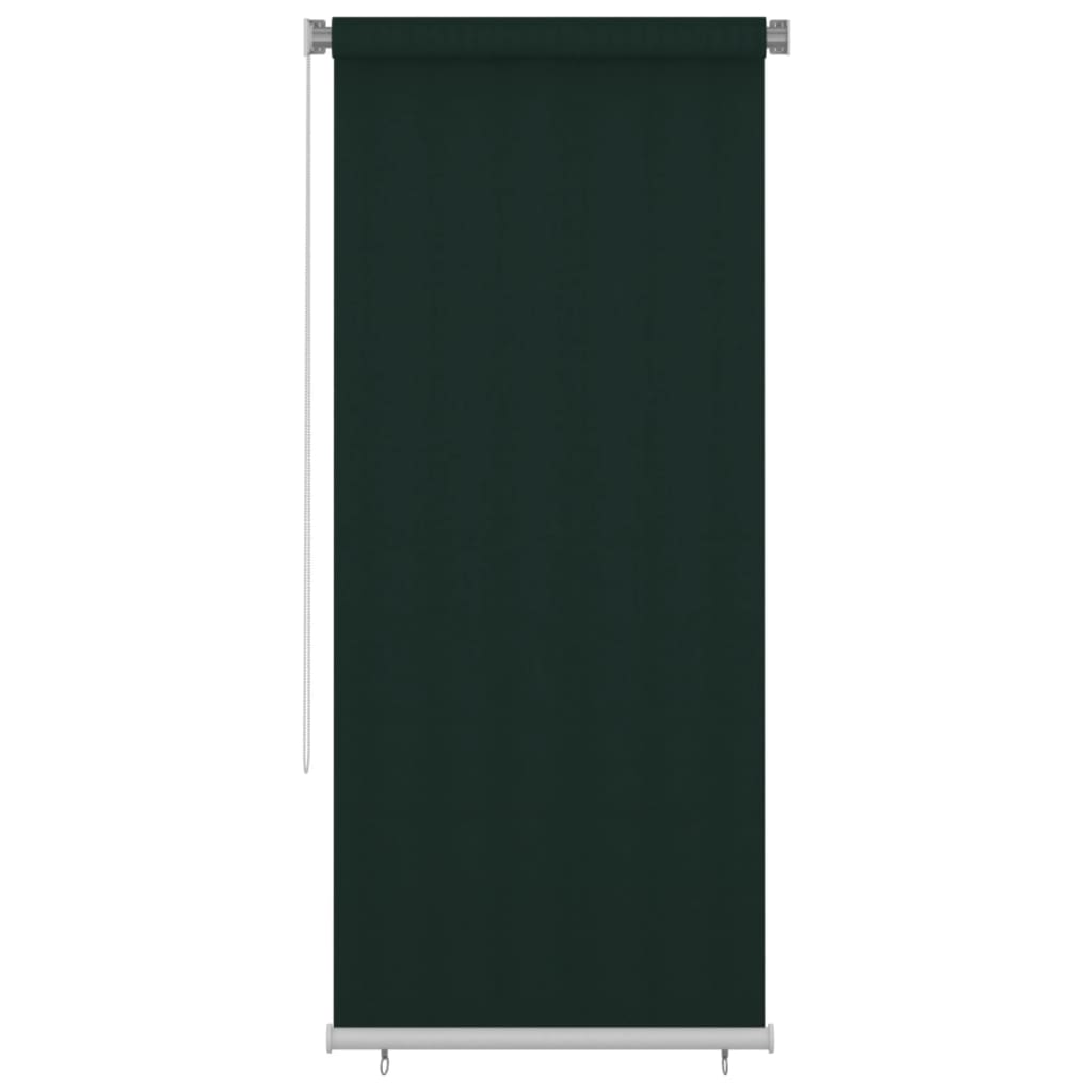 vidaXL Outdoor Roller Blind 100x230 cm Dark Green HDPE