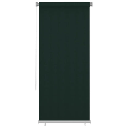 vidaXL Outdoor Roller Blind 100x230 cm Dark Green HDPE