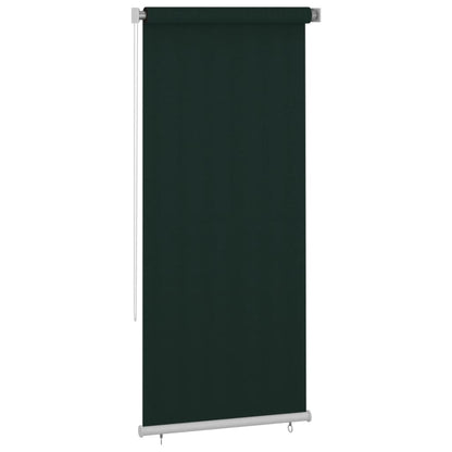 vidaXL Outdoor Roller Blind 100x230 cm Dark Green HDPE