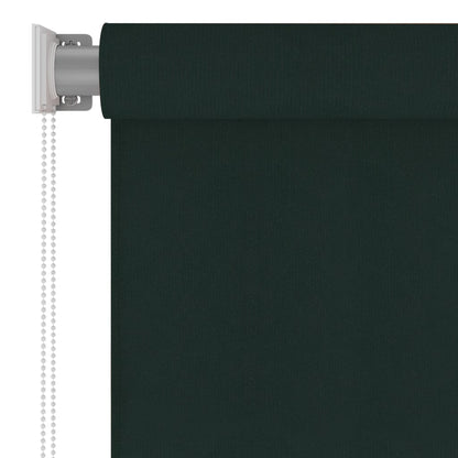 vidaXL Outdoor Roller Blind 100x230 cm Dark Green HDPE