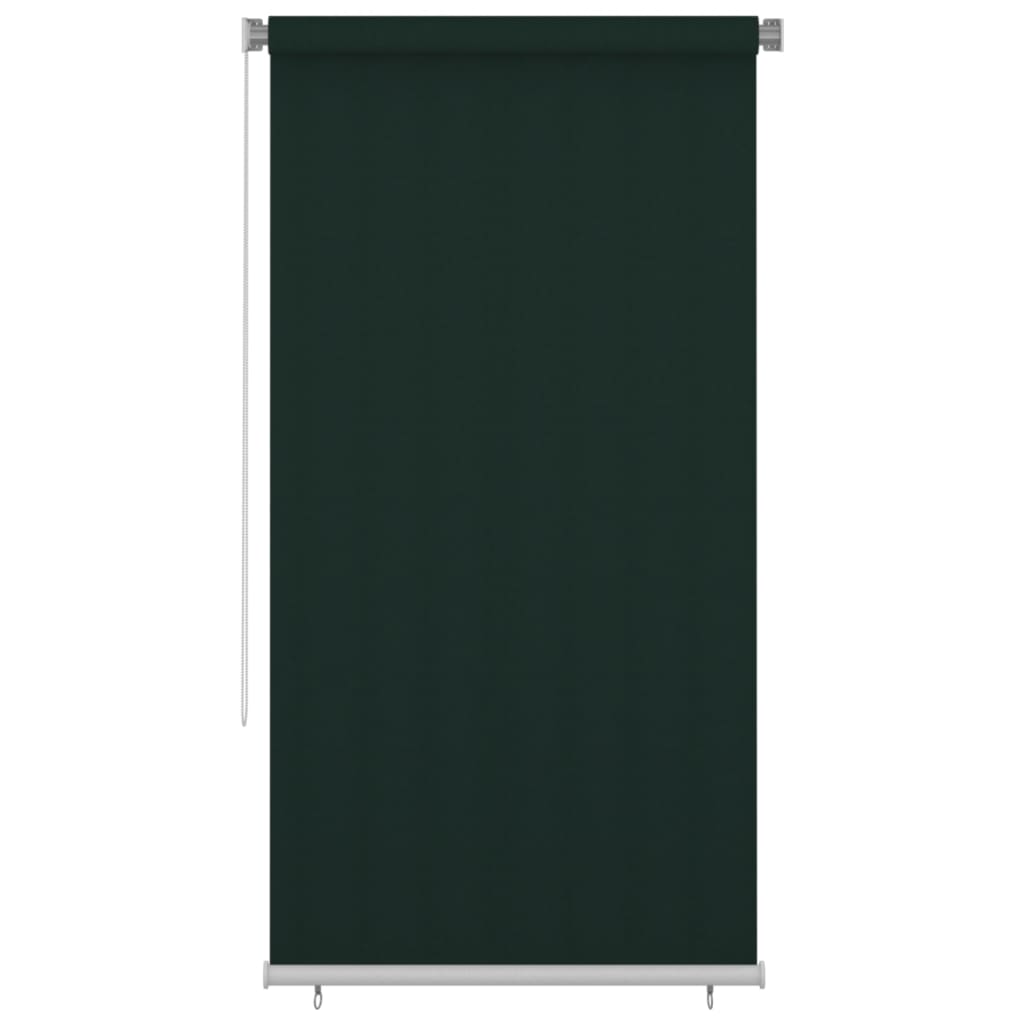 vidaXL Outdoor Roller Blind 120x230 cm Dark Green HDPE