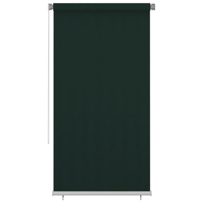vidaXL Outdoor Roller Blind 120x230 cm Dark Green HDPE